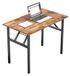 Bureau pliable, 100x60x75 cm, aucun assemblage requis