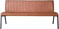 Starfurn Eetkamerbank Tivoli - Cognac Leer - 185x56x88cm