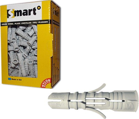 pgb-Europe SMART | Sterke nylon multif. plug Ø 12x60 | 25 st