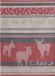 Coucke Les Anes - Theedoek van katoenen jacquard met print 50 x 75 cm