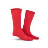 KUNERT Herensokken Homesocks Abs antislip Rood 47-50