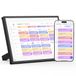 NEWYES Digitale wandkalender, 10,1 inch, familieplanner met touchscreen en digitale lijst voor dagelijks thuisgebruik, 1920 x 1080, 32 GB geheugen