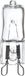 SPL G9 Halogeenlamp 33W - 460lm 230V - Warm Wit Licht - Dimbaar - Helder