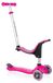 OEM 4-in-1 kinderloopfiets, roze, verstelbaar, met verstelbaar stuur