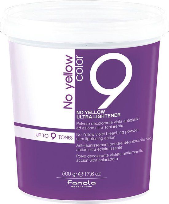Fanola No Yellow Ultra Lightener 9 - Blondeerpoeder - 500gr