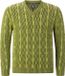 Jan Vanderstorm heren Trui - 76/78 - groen - Plus Size