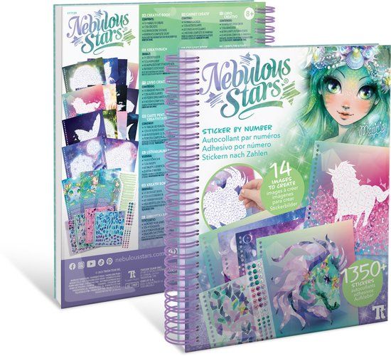 Nebulous Stars Creatief notitieboek met stickers