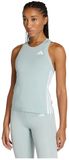 Adidas Train Essentials 3 Stripes Workout Mouwloos T-shirt Grijs XL Vrouw