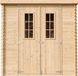 Timbela M311C - Houten tuinhuis - 2,22 m² - 142x204xH200 cm - zonder vloer