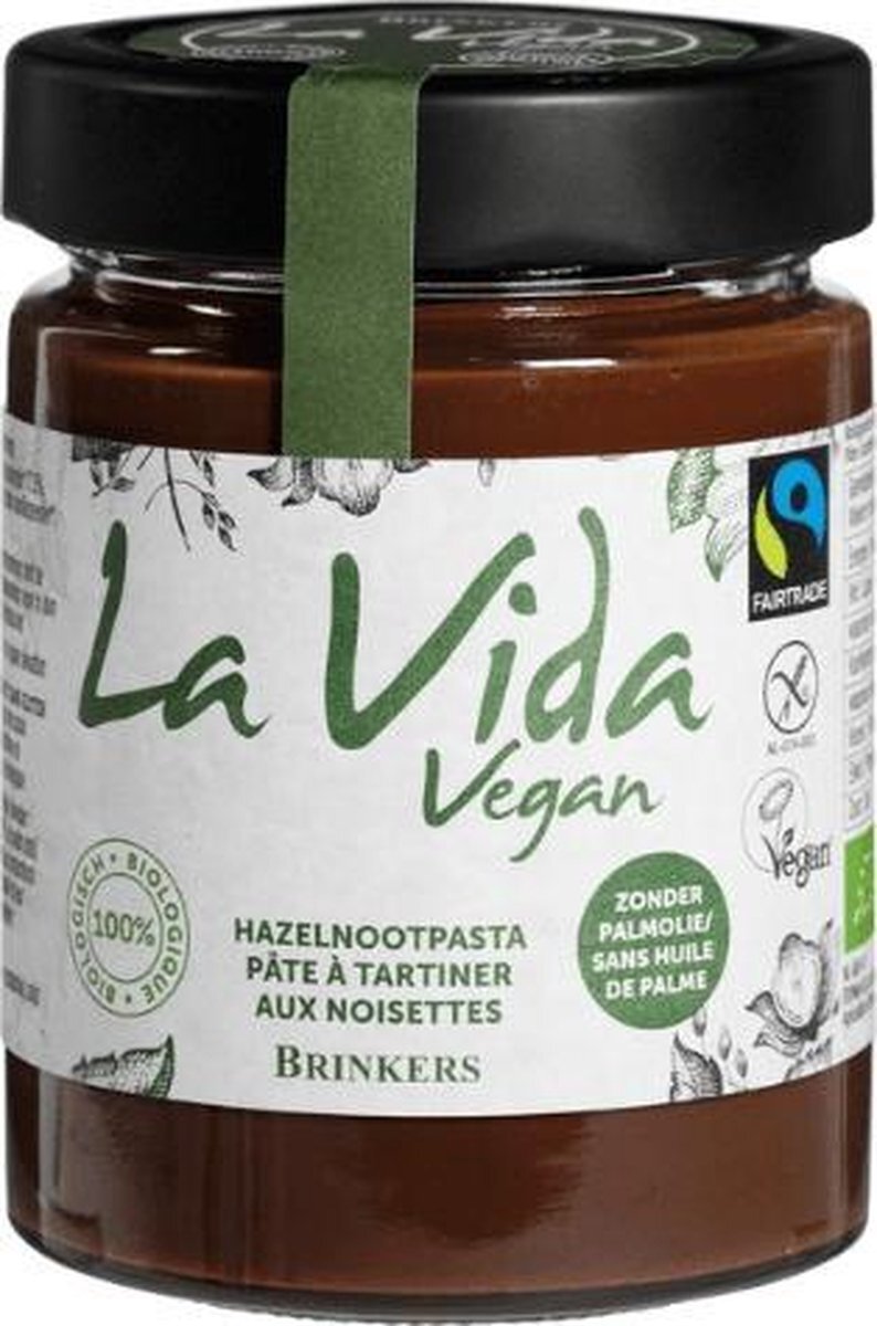 La Vida Vegan Hazelnootpasta