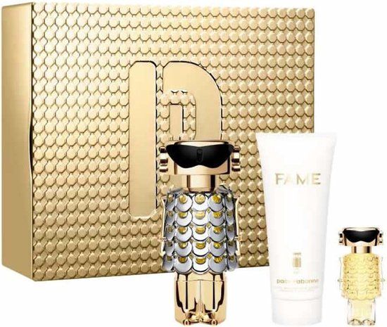 Paco Rabanne Fame Eau de Parfum Gift Set for Women - 80ml + 4ml + Body Lotion