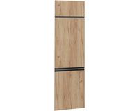 Vicco R-Line Façade de cuisine – 59,6 x 196 cm façade de meuble pour la colonne de réfrigérateur Chêne doré puissant