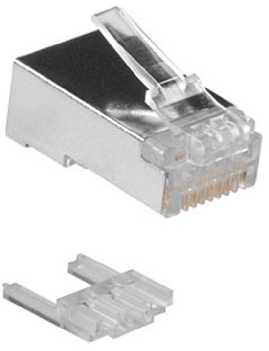 ACT TD168A RJ45 (8P/8C) CAT6 Afgeschermde Modulaire Connector - 25 stuks