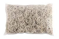 OFFICE PRODUCTS Elastieken Diameter: 25mm Kleur: Wit Gewicht: 1 kg
