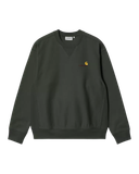 Carhartt WIP Sweatshirt 'American Script' grafiet