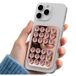 AhaStyle WG206 Support de téléphone à ventouse en silicone avec miroir intégré - Rose