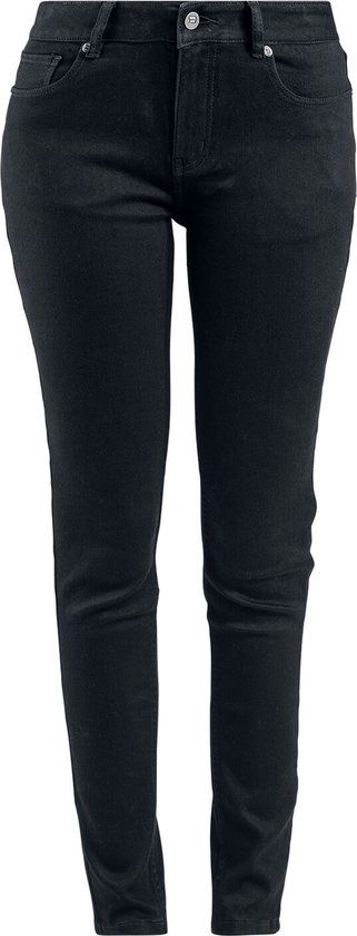 R.E.D. by EMP R.E.D. Rock-Engineered Design Zwarte Skinny Fit Jeans met Hoge Taille - Dames - W29L32