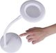 Éclairage LED pour loupe, lampe loupe, grossissement 3x, batterie Li-ion 1200mAh, environ 2,5 heures d'autonomie, 3 niveaux de luminosité réglable