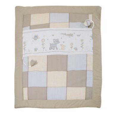 Roba Speel- en kruipdeken Dierenvrienden 100x135 cm - Kleurrijk - Gr.100x135 cm