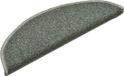 vidaXL Trapmatten 15 st 56x17x3 cm Donkergroen