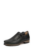 Stockerpoint Holmes Oxford haverschoenen voor heren, gewaxt zwart, maat 42 EU