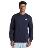 PUMA ESS Small No. 1 Logo Crew FL Unisex Trui - New Navy