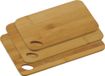 Kesper Set de planches à découper - 3 formats mixtes - Bambou bois