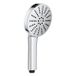 Grohe Silverflex Set de douche à main - 175cm tuyau de douche - lisse - douche à main ronde - chrome SW862641/SW1522124