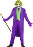 FUNIDELIA Joker kostuum - The Dark Knight voor Mannen - Maat: M - Paars