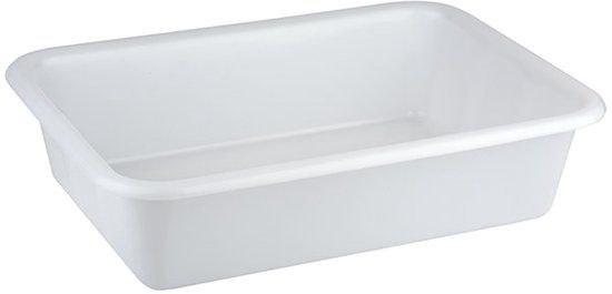 APS Opvangbak - Schaal - Made in Germany - Polyethyleen - Wit - 61 x 44 x 15 cm