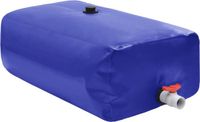 vidaXL Watertank met kraan opvouwbaar 100 L PVC