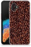 B2Ctelecom Samsung Galaxy Xcover 6 Pro Siliconen Case Koffiebonen