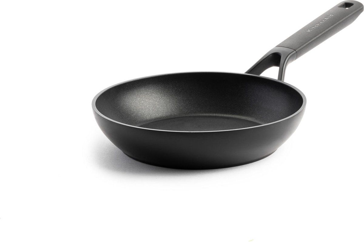 KitchenAid Braadpan - 20 cm - Zwart - Aluminium