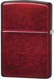 Merkloos / Sans marque Candy Apple Red aansteker - Vuurvaste aansteker met navulbare gasvlam