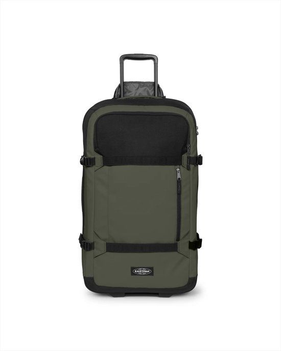 Eastpak Transit'r Pro M 63L 2-wiel reiskoffer Khaki procoated