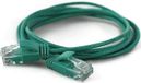wantecWire Extra dunne patchkabel CAT.6 UTP, lengte 1 m, groen