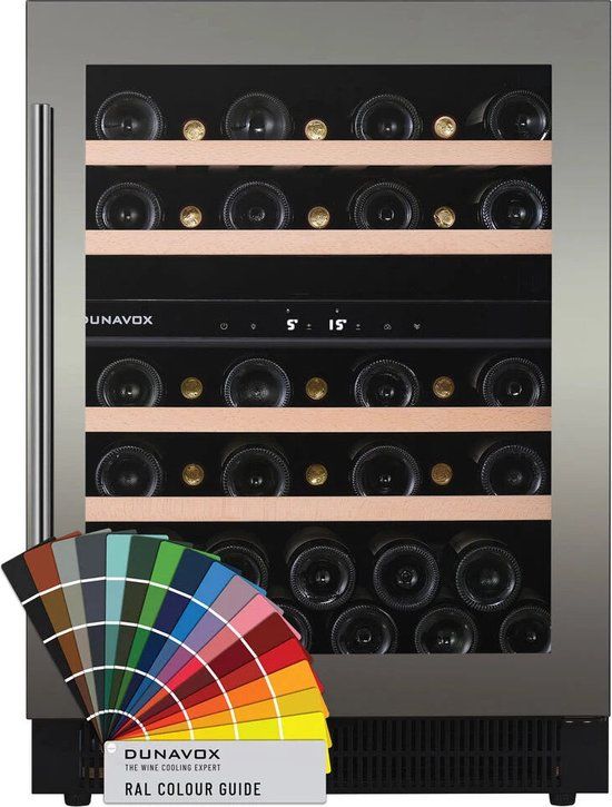 Dunavox Flow-39 Wijnkoelkast | DAUF-39.121DC | 2 Zones | RAL Kleur