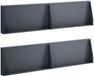 vidaXL - Mur de soutènement - 4 pièces - 80 x 12 x 50 cm - Acier - Anthracite