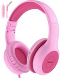 Casque enfant - Filaire - Microphone - 85/94 dB - Rose