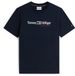 Tommy Hilfiger Heren T-shirt Katoen Korte Mouw S Nachtblauw/Rood/Wit