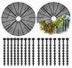 Set de 2 grilles de pot de fleurs coupables
