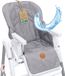 ASE Spolka Akcyjna Réducteur de siège pour chaise haute Coussin de siège pour bébé Coussin de siège - Coussin de siège pour enfant pour chaise haute Ikea Peg Perego Housse de chaise pour chaise haute Siège bébé et chaises hautes Certificat Oeko-Tex Galaxy