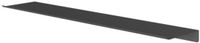 Hotbath &More Planchet 60 cm inclusief bevestigings rails Geborsteld zwart PVD