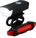 Innovaland - Fietslampjes LED set wit en rood V2 - Oplaadbaar - Micro USB