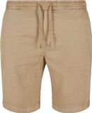 Urban Classics Stretch Twill Joggshorts Korte broek Beige XS