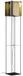 ETH Cube Lampadaire - Argent/Or - 160cm - Expo Trading