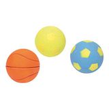 Ami Confort Ball voor honden van rubber, diameter 5,5 cm, 3 stuks