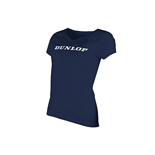 Dunlop Essentials Women's Tee Tennis Shirt - Navy - L