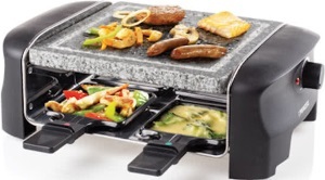 Princess 162810 Raclette 4 Stone Grill Party