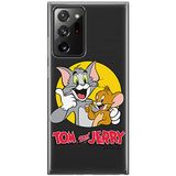 ERT GROUP Telefoonhoes voor Samsung S20 Ultra Original en officieel gelicentieerd Tom and Jerry patroon 013 optimaal aangepast aan de vorm van de mobiele telefoon, gedeeltelijk transparant